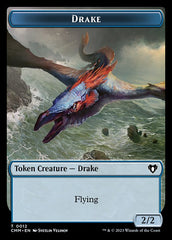 Spirit (0010) // Drake Double-Sided Token [Commander Masters Tokens] | Red Riot Games CA
