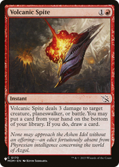 Volcanic Spite [The List Reprints] | Red Riot Games CA