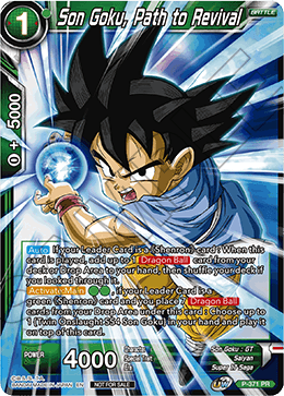 Son Goku, Path to Revival (Unison Warrior Series Boost Tournament Pack Vol. 7) (P-371) [Tournament Promotion Cards] | Red Riot Games CA