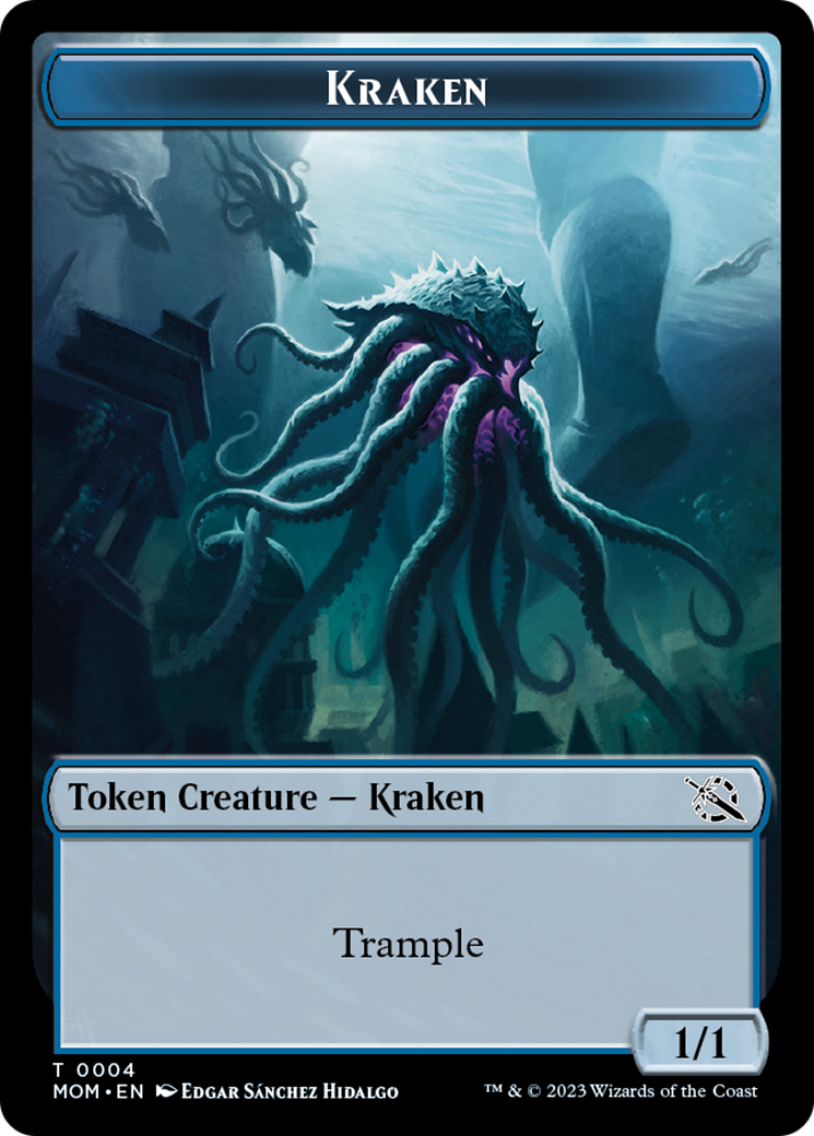 Kraken Token [March of the Machine Tokens] | Red Riot Games CA