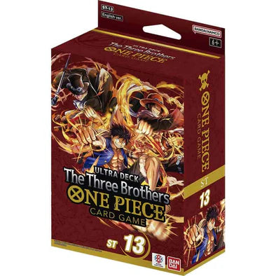 ONE PIECE Card Game - Starter Deck - The Three Brothers | Red Riot Games CA