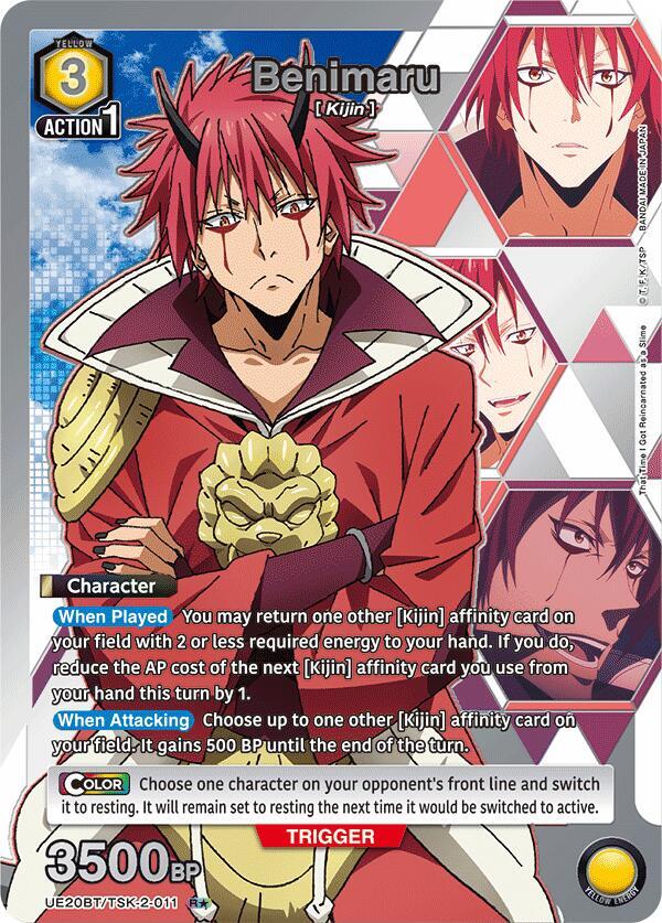 Benimaru (011) (R*) (UE20BT/TSK-2-011) (UE20BT: That Time I Got Reincarnated as a Slime)