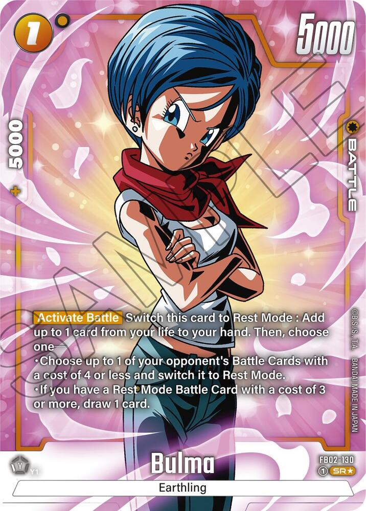 Bulma (Alternate Art) [Blazing Aura]