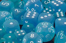 Chessex: D6 Frosted™ Dice Set - 16mm
