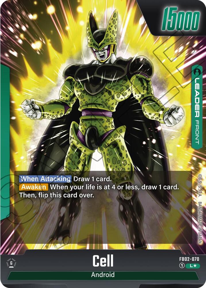 Cell (FB02-070) (Alternate Art) [Blazing Aura]