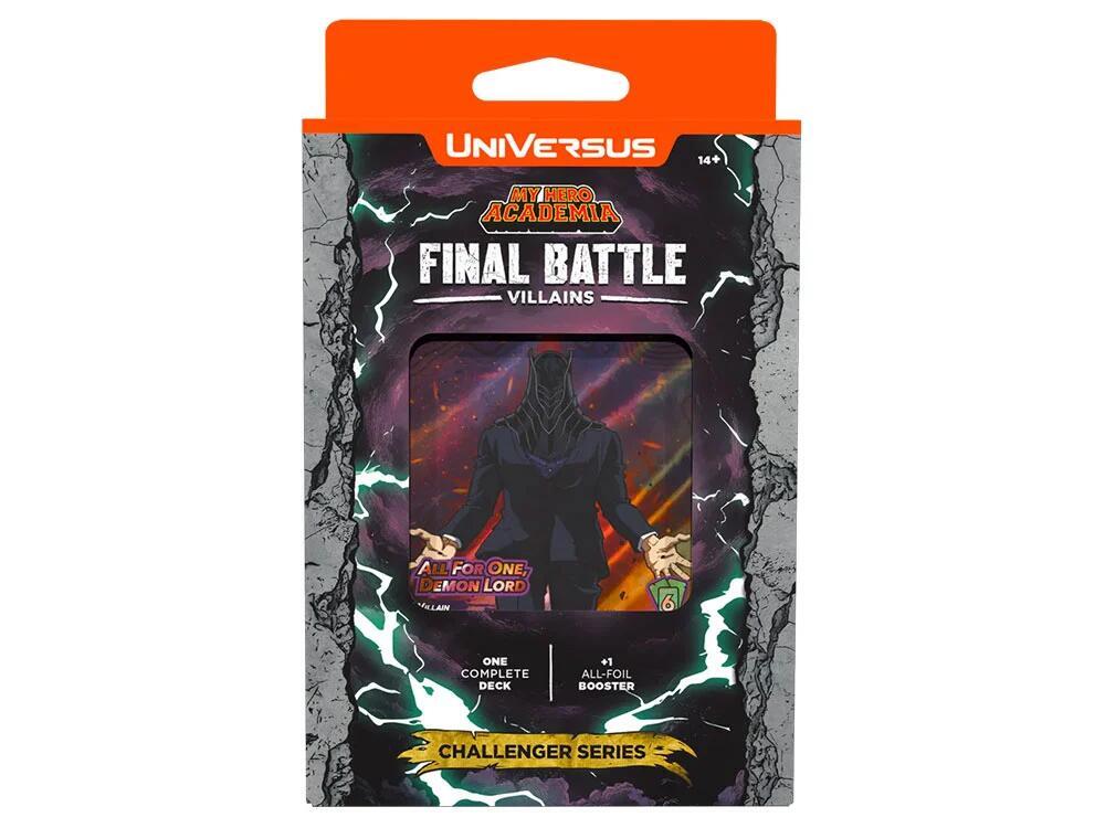 MY HERO ACADEMIA CCG FINAL SEASON VILLAINS CHALLENGER SERIES [Shigaraki / All For One]