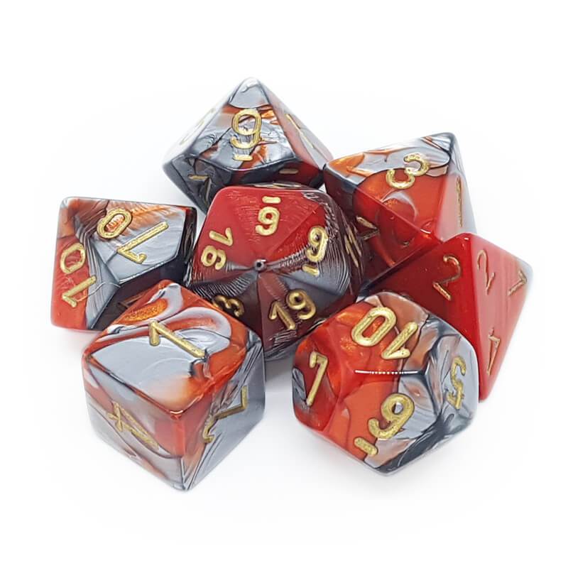 CHESSEX: POLYHEDRAL Gemini™ DICE SETS