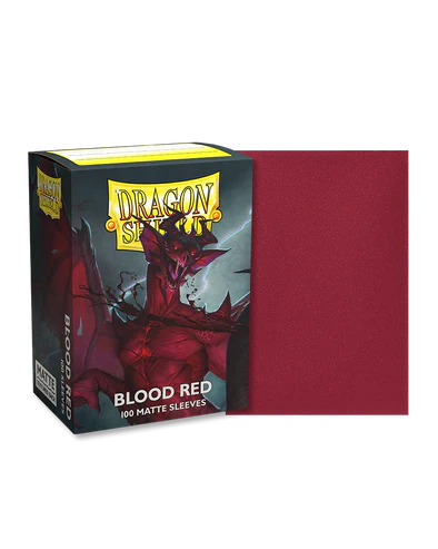 Dragon Shield Matte 100ct Standard Color Sleeves | Red Riot Games CA