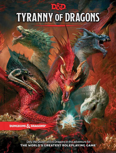 Dungeons and Dragons: Tyranny of Dragons Book | Red Riot Games CA