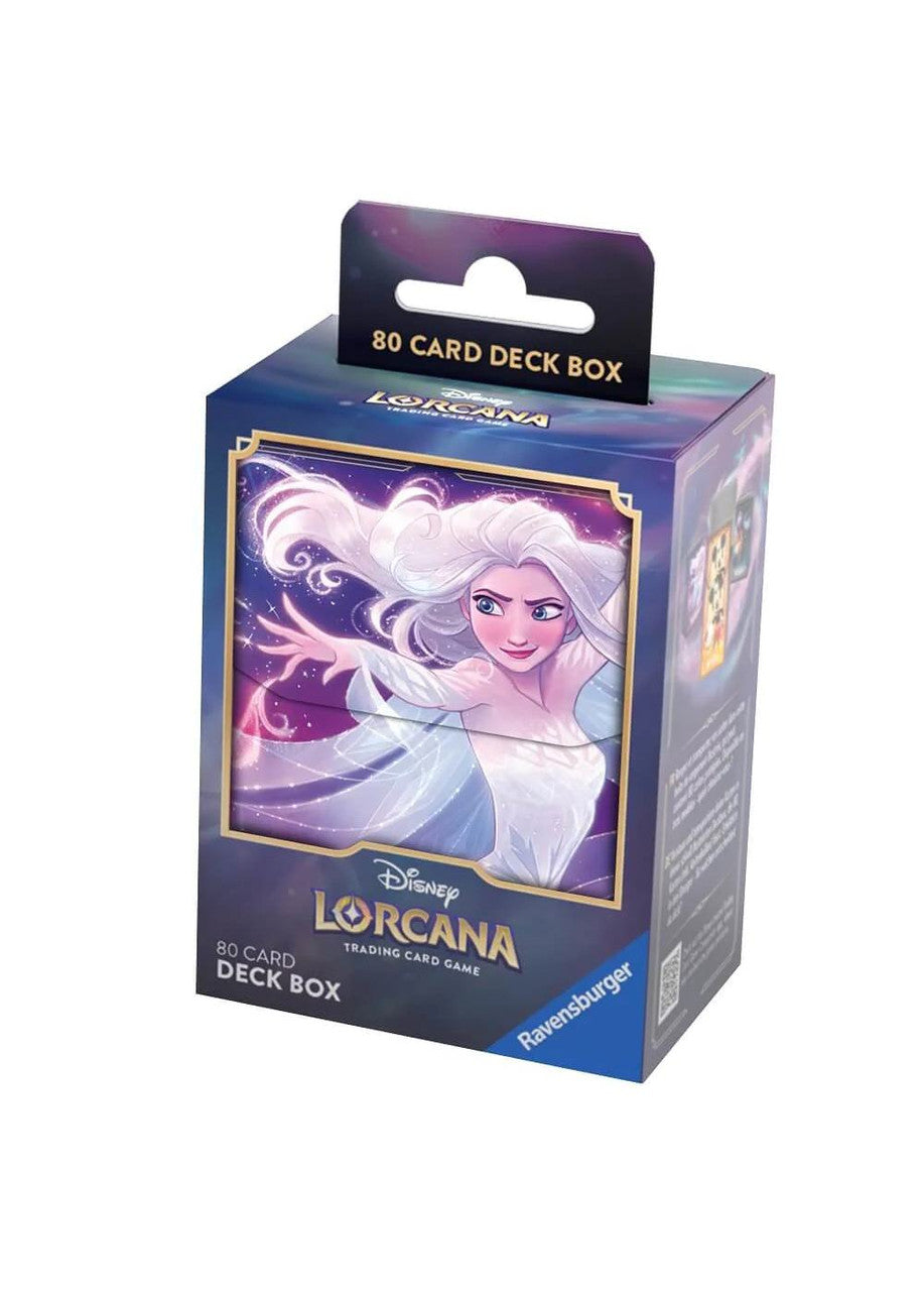 Disney Lorcana Deck Box - 80 - Elsa (PRE-ORDER) | Red Riot Games CA