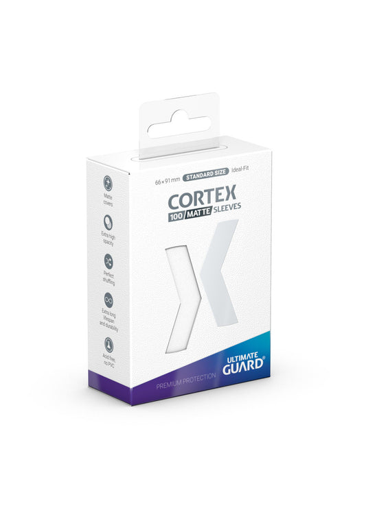 Ultimate Guard - Cortex Matte Sleeves 100ct White