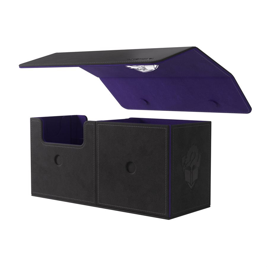 Gamegenic Card Deck Box: The Academic XL – Black/Purple 133+ CT