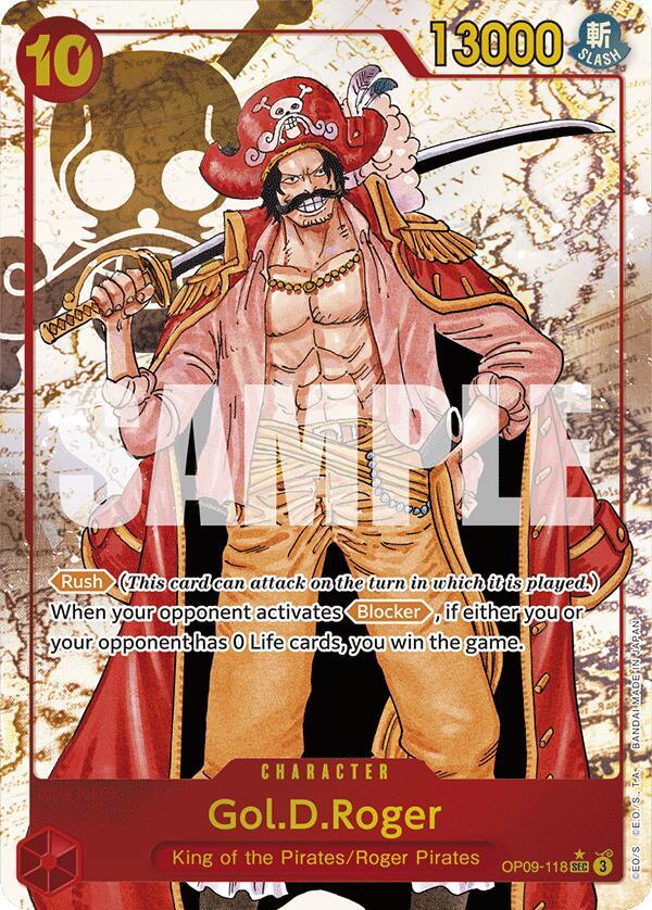 Gol.D.Roger (Alternate Art) (9118) [OP09]