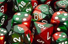 CHESSEX: D6 Gemini™ DICE SETS - 16mm
