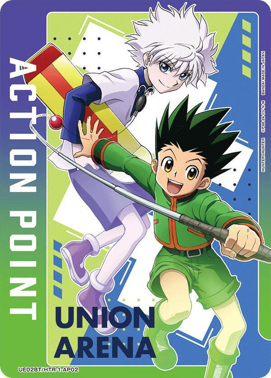 Action Point Card (AP02) (Gon and Killua) (Non-Foil) [Hunter x Hunter]