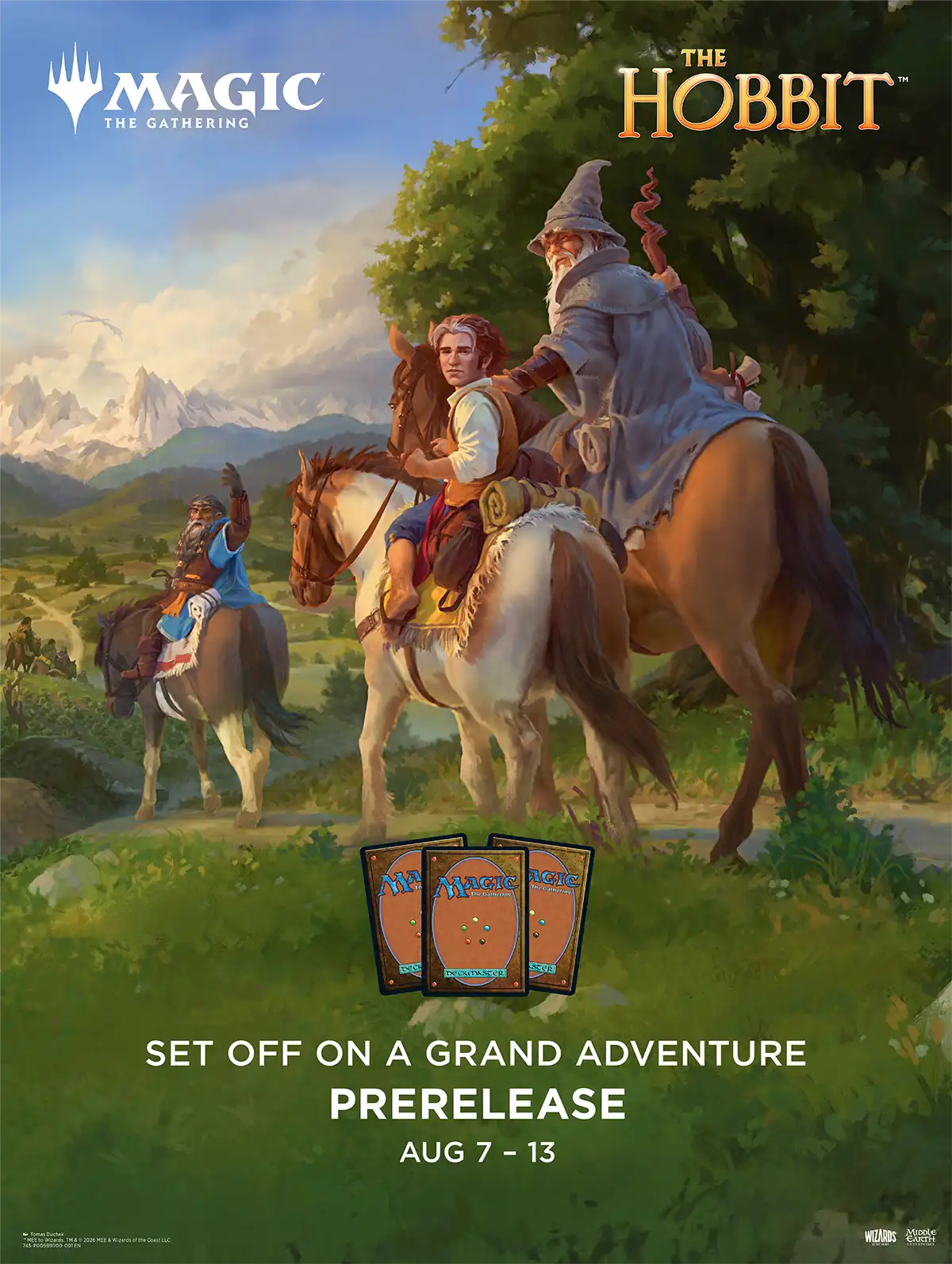 The Hobbit Pre-Release Sunday August 9th at 1:00 PM