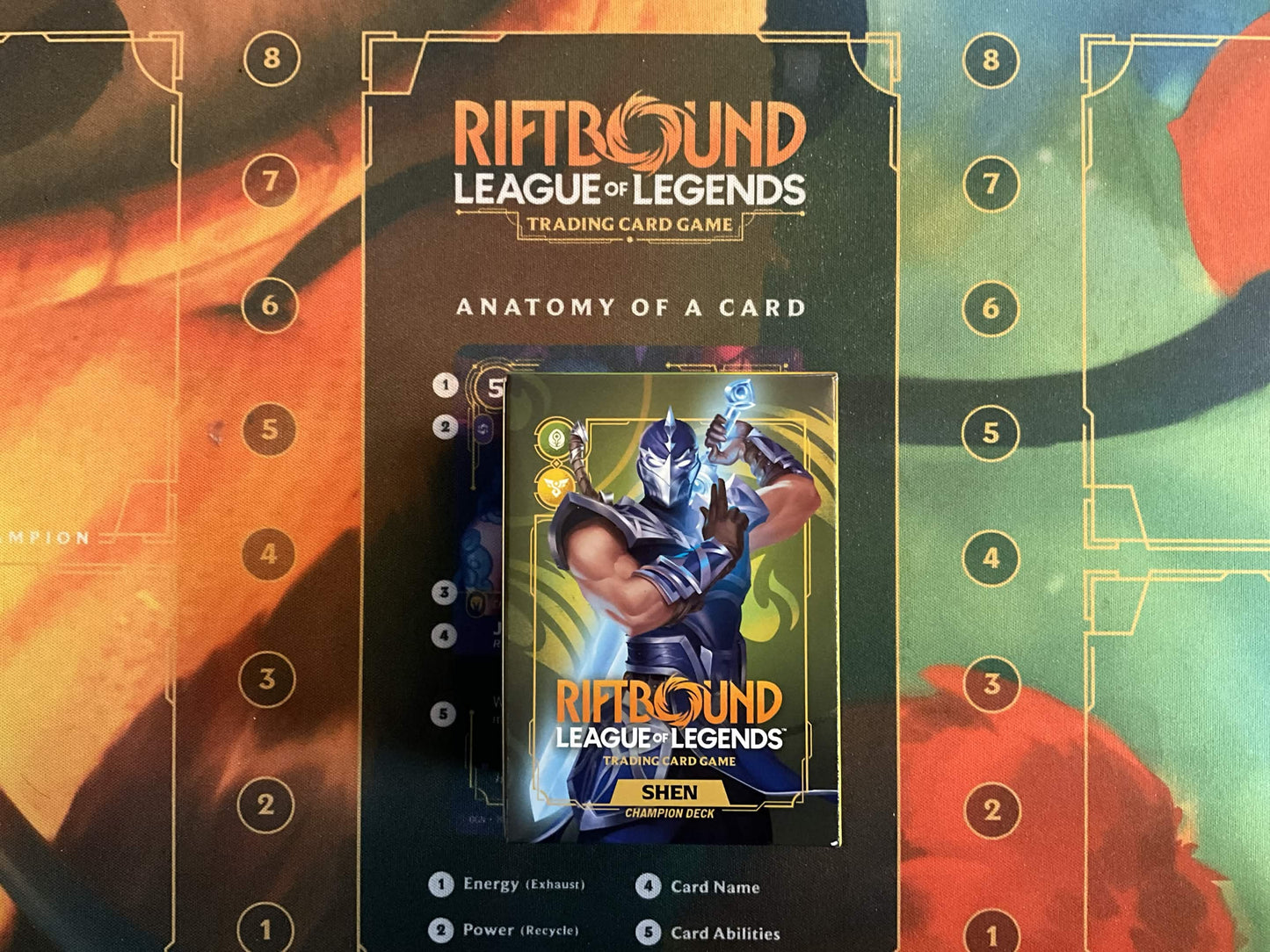 League of Legends Riftbound TCG: Origins Champion Deck Shen (Deck Only, No Pack)