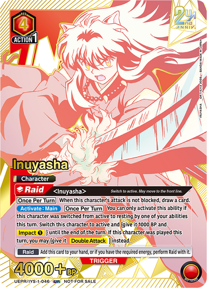UNION ARENA RARE BATTLE Inuyasha - Sat. Sep. 19, 2026 05:00 PM