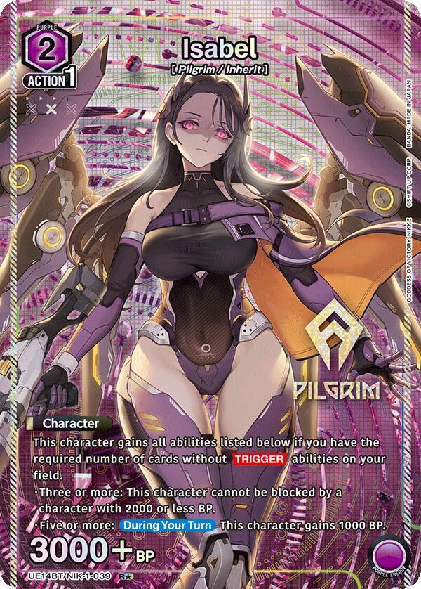 Isabel (039) (R*) (UE14BT/NIK-1-039) (UE14BT: GODDESS OF VICTORY: NIKKE)