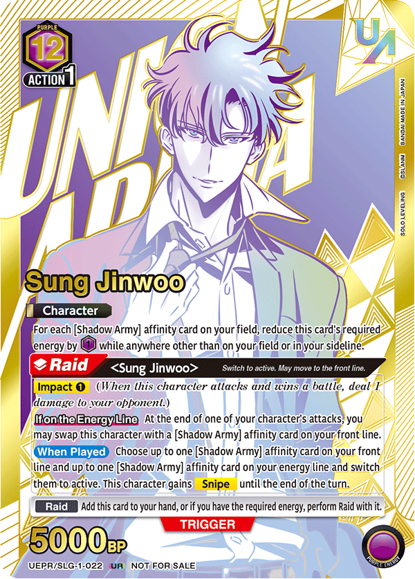 UNION ARENA RARE BATTLE Solo Leveling - Wed. Jun. 10, 2026 07:00 PM