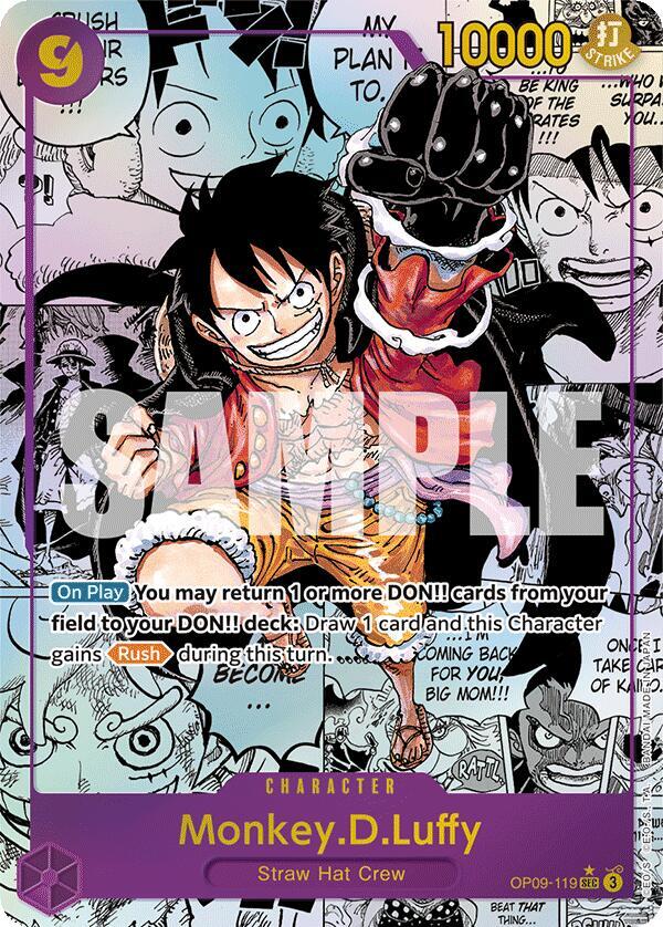 Monkey.D.Luffy (119) (Parallel) (9119) [OP09]