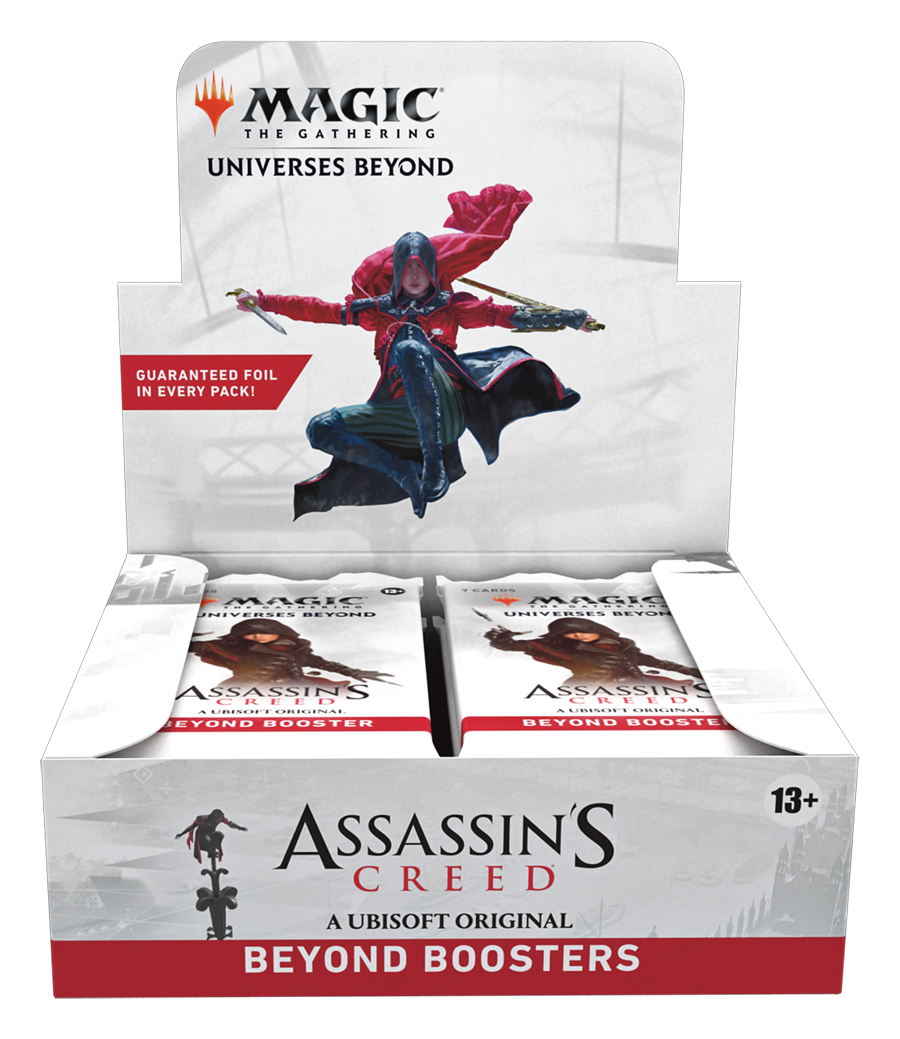 ASSASSINS CREED BEYOND Booster Box (Pre Order) | Red Riot Games CA