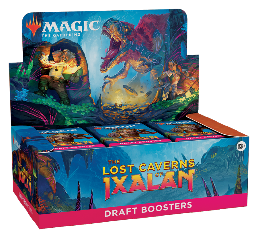 MTG - THE LOST CAVERNS OF IXALAN - ENGLISH DRAFT BOOSTER BOX (PRE-ORDER) | Red Riot Games CA