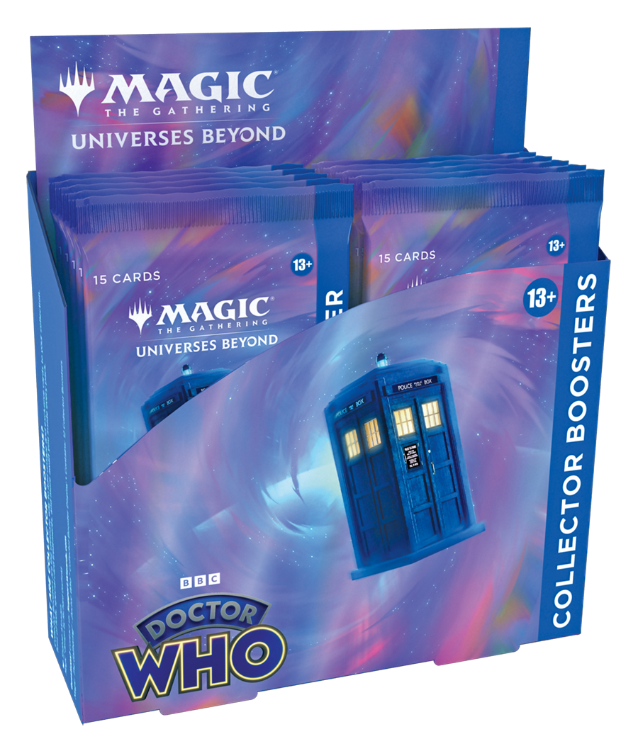 UNIVERSES BEYOND: DOCTOR WHO - COLLECTOR BOOSTER BOX (PRE-ORDER) | Red Riot Games CA