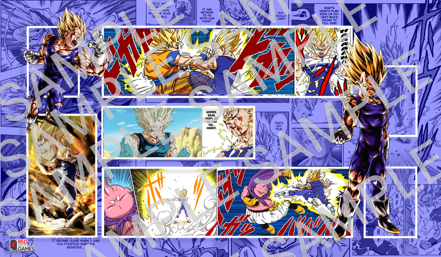 RRG Majin Vegeta Playmat