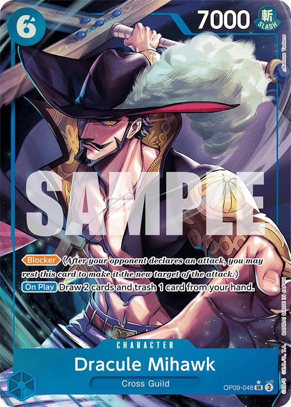 Dracule Mihawk (Parallel) (9048) [OP09]