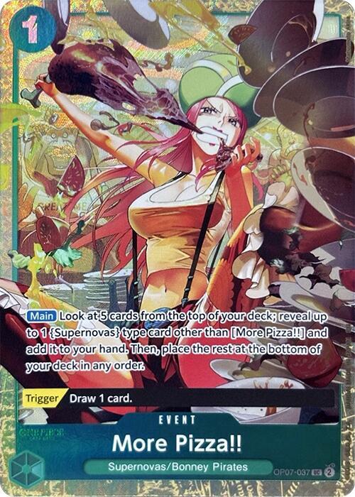 More Pizza!! (Premium Card Collection -Best Selection Vol. 4-) (OP07-037) (One Piece Promotion Cards)
