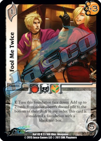 Fool Me Twice [KOF03]