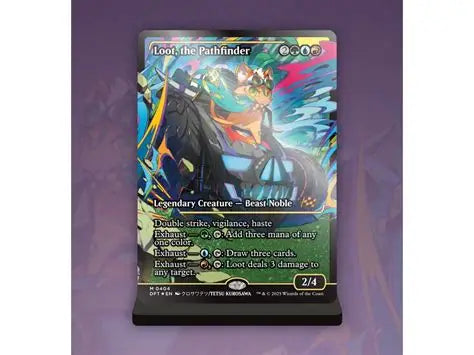 Magic The Gathering - Slab Standee - Loot, the Pathfinder