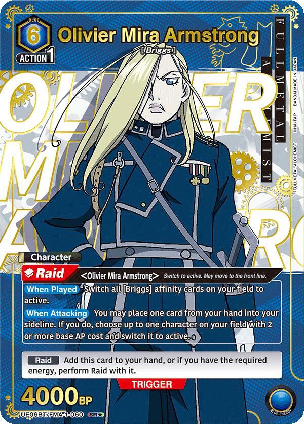 Olivier Mira Armstrong (060) (SR*) (UE09BT/FMA-1-060) (UE09BT: FULLMETAL ALCHEMIST)