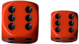 Chessex: Opaque D6 Dice Set - 12mm