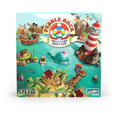 Pebble Rock Delivery Service - Board Game | Red Riot Games CA