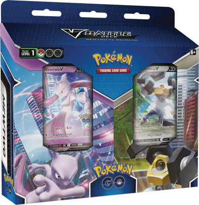 POKEMON - POKEMON GO TCG - MELMETAL V  vs Mewtwo V BATTLE DECK