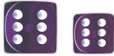 Chessex: D6 Translucent Dice Set - 16mm