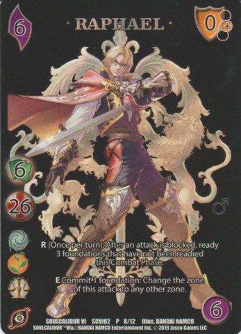 Raphael1 (Black Foil) [Libra of Souls]