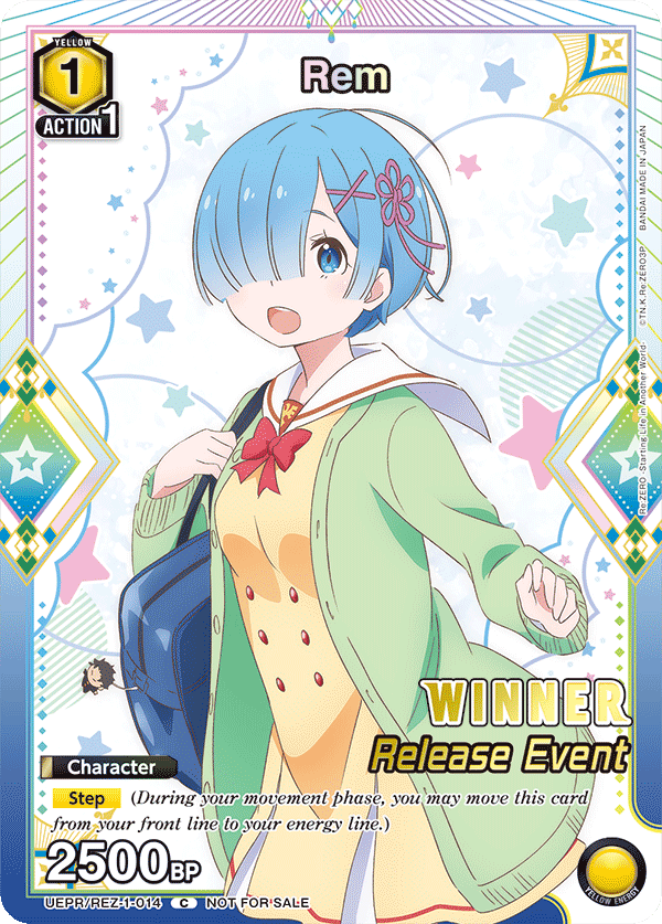 RE: Zero - Starting Life in Another World [UE24BT] Release Event - Wed. Sept. 16, 7:00 PM