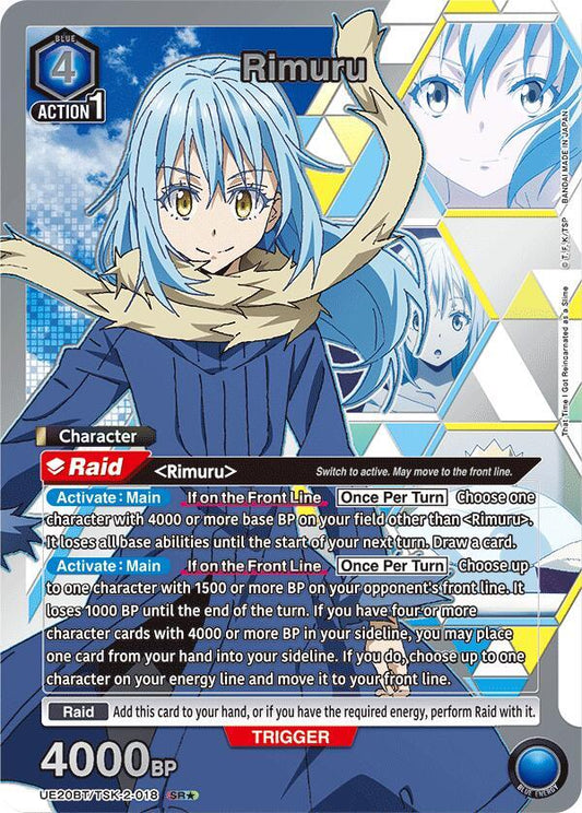 Rimuru (018) (SR*) (UE20BT/TSK-2-018) (UE20BT: That Time I Got Reincarnated as a Slime)