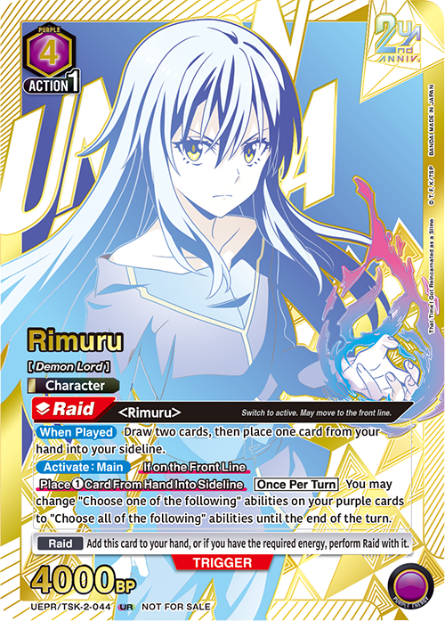 UNION ARENA RARE BATTLE Reincarnated as A Slime - Sat. Sep. 5, 2026 05:00 PM