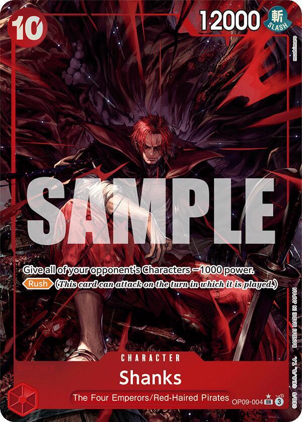 Shanks (004) (Alternate Art) (9004) [OP09]