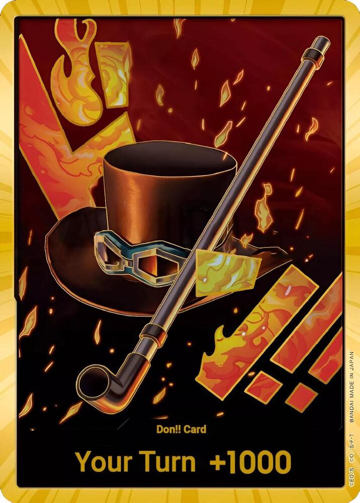 DON!! Card (Sabo) (Gold) [Premium Booster]