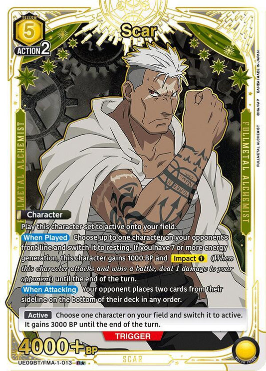 Scar (R*) (UE09BT/FMA-1-013) (UE09BT: FULLMETAL ALCHEMIST)