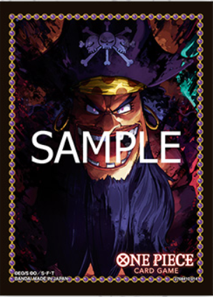 ONE PIECE CARD GAME - SLEEVES - Marshall. D. Teach