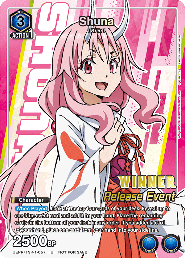 UNION ARENA That Time I Got Reincarnated as a Slime [UE20BT] Release Event - Sat. June 20, 2026 05:00 PM
