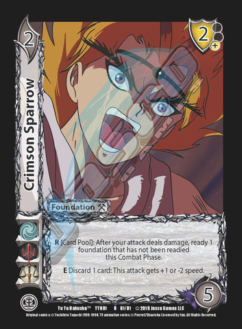 Crimson Sparrow [YYH01] | Red Riot Games CA