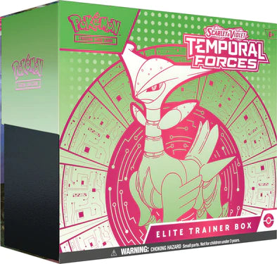 POKEMON - Scarlet and Violet - Temporal Forces (Iron Leaves) - ELITE TRAINER BOX | Red Riot Games CA