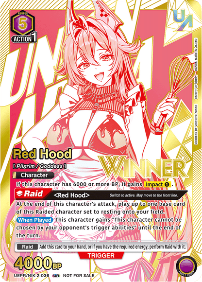 UNION ARENA RARE BATTLE Goddes of Victory NIKKE Precious Booster - Wed. Nov. 4, 2026 05:00 PM (Copy)